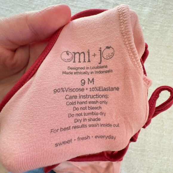 Omi Jo Mellow Rose Billow Dress EUC 9mo - Picture 3 of 3